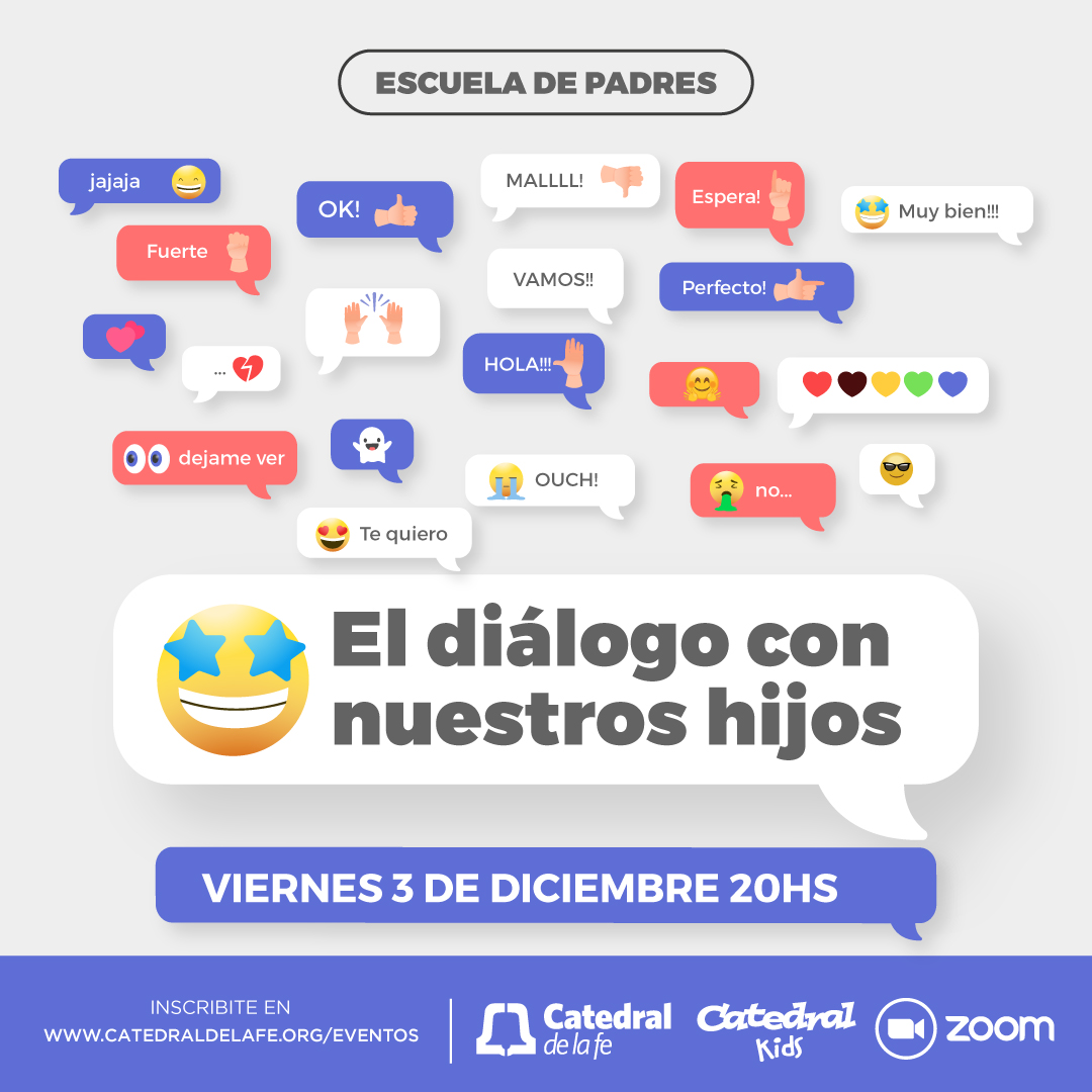 ESCUELA DE PADRES: El diálogo con nuestros hijos